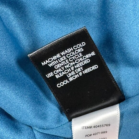 Torrid Floral Tank Blouse Sz.2 2XL Blue Sleeveless Peplum Boho Cottage Feminine - Picture 15 of 16